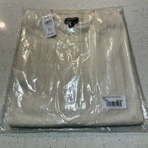 Todd Snyder Linen Cotton Cream Sweater